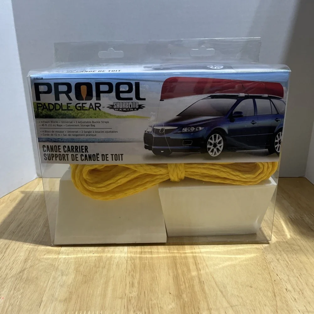 New Shoreline Marine Propel Paddle Gear Car Top Canoe Carrier Straps #SLPG52108